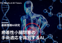 癒着性小腸閉塞の手術適応を識別するAI