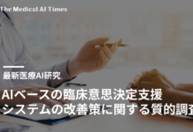 AIベースの臨床意思決定支援システムの改善策に関する質的調査
