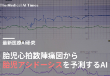 胎児心拍数陣痛図から胎児アシドーシスを予測するAI